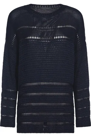 Alberta Ferretti Femme, Pulls, Bleu, Taille: 40 FR Collection de Robes Élégantes