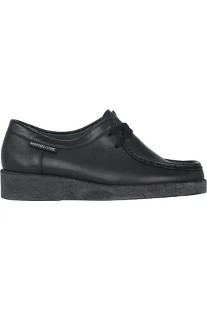 Mephisto Femme, Chaussures, Noir, Taille: 35 1/2 EU Chaussure Élégante à Lacets pour Femmes