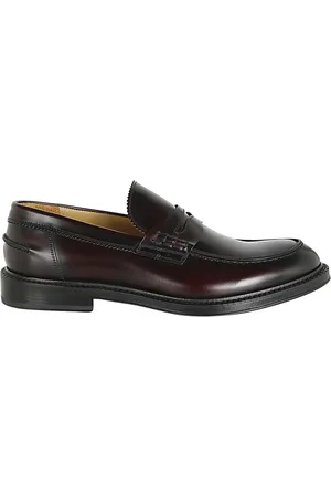 Corvari Homme, Chaussures, Rouge, Taille: 40 EU Mocassin en cuir avec style Wembley