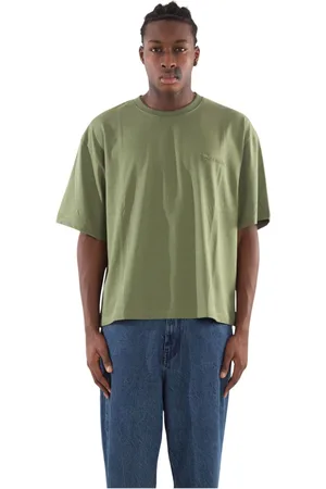 Garment Workshop Homme, Tops, Vert, Taille: L Tee Box Classique