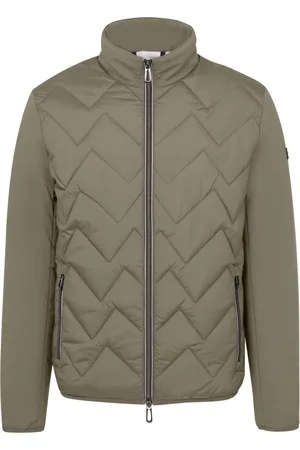 Bugatti Homme, Vestes, Vert, Taille: 4XL Vestes Vertes Modèle Élégant
