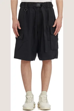 Y-3 Homme, Shorts, Noir, Taille: M Cargo Twill Bermuda Shorts