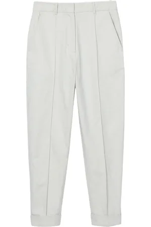 3.1 Phillip Lim Femme, Pantalons, Gris, Taille: 38 FR Pantalon Carotte Court