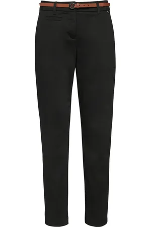 Comma, Femme, Pantalons, Noir, Taille: 38 FR Pantalon Slim Fit 7/8 Longueur