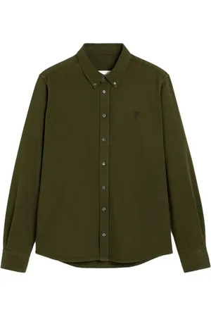 Ami Homme, Chemises, Vert, Taille: S Chemise ADC Élégante pour Homme