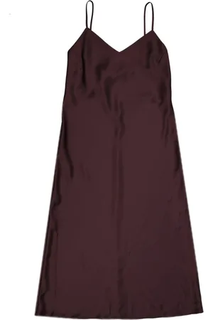 BLANCA Femme, Robes, Violet, Taille: 36 FR Robe Midi en Satin