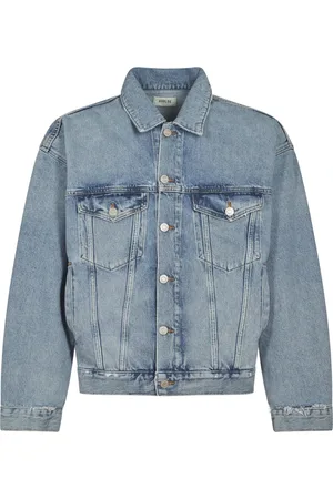 AGOLDE Homme, Vestes, Bleu, Taille: S Collection de Vestes en Denim Élégantes