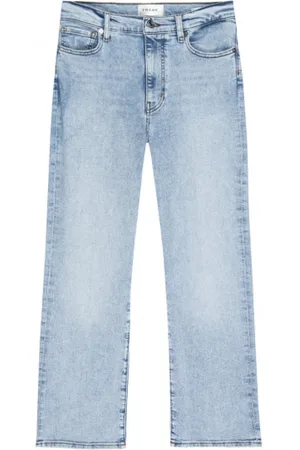 Frame Femme, Jeans, Bleu, Taille: W26 Jean Droit Ultime
