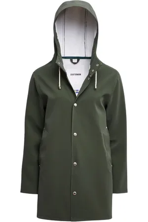 Stutterheim Unisex, Vestes, Vert, Taille: S Imperméable Mat