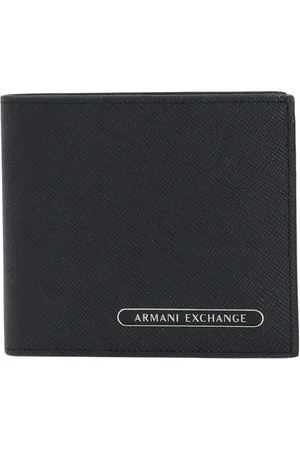 Armani Exchange Homme, Accessoires, Noir, Taille: ONE Size Portefeuille Homme Noir Compact