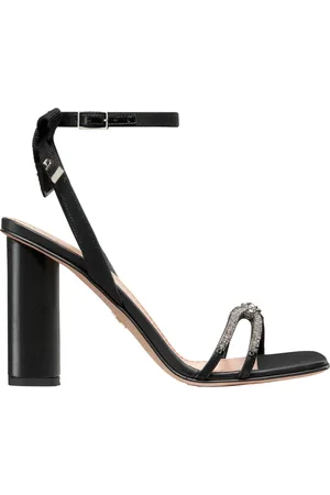 Dior Femme, Chaussures, Noir, Taille: 36 EU Sandales au Coucher du Soleil avec Initiales en Métal