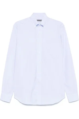 corneliani Homme, Chemises, Bleu, Taille: XL Chemises Bleu Clair pour Hommes