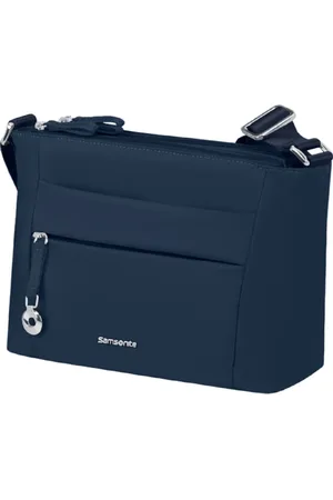 Samsonite Femme, Sacs, Bleu, Taille: ONE Size Sac à Bandoulière en Nylon Bleu avec Compartiments