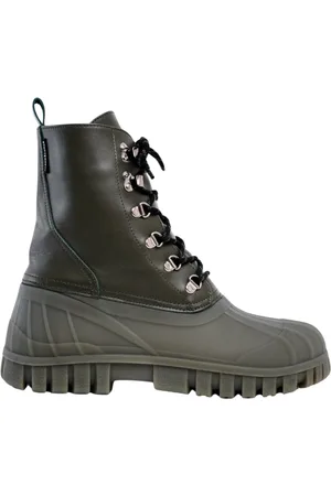 Stutterheim Unisex, Chaussures, Vert, Taille: 40 EU Bottes Canard Urbaines Cuir