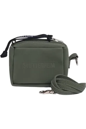 Stutterheim Femme, Accessoires, Vert, Taille: ONE Size Sac Mini Imperméable avec Bandoulière Détachable