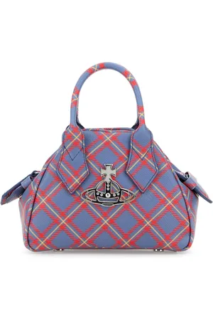 Vivienne Westwood Femme, Sacs, Multicolore, Taille: ONE Size Mini Yasmine Sac à main en cuir imprimé