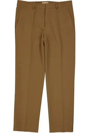 BLANCA Femme, Pantalons, Brun, Taille: 42 FR Pantalon Court avec Poches et Fermeture Éclair