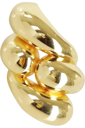 FEDERICA TOSI Femme, Accessoires, Jaune, Taille: S Grand Bague Isa