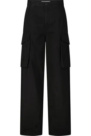 Msgm Homme, Pantalons, Noir, Taille: S Pantalon Cargo Coupe Décontractée