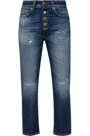 Dondup Femme, Jeans, Bleu, Taille: W28 Vintage Straight Leg Jeans