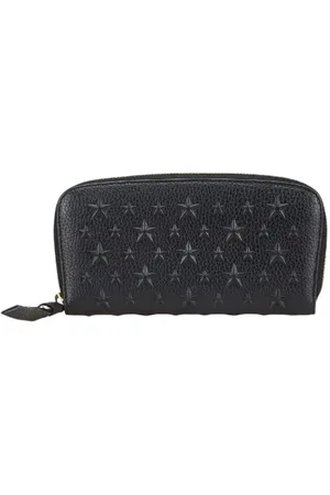 Jimmy Choo Femme, Pre-owned, Noir, Taille: ONE Size Pre-owned Cuir petite-maroquinerie