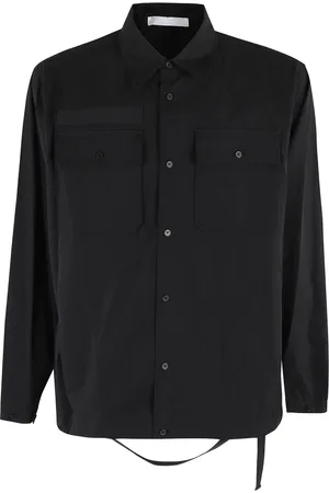 Helmut Lang Homme, Chemises, Noir, Taille: M Chemise Uniforme Classique pour un Usage Quotidien