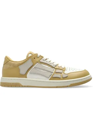 AMIRI Homme, Chaussures, Jaune, Taille: 40 EU Baskets Debossed Ma Quad Skel Top Low