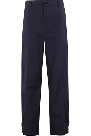 SEMICOUTURE Femme, Pantalons, Bleu, Taille: 36 FR Robe Élégante à Fleurs pour Femmes