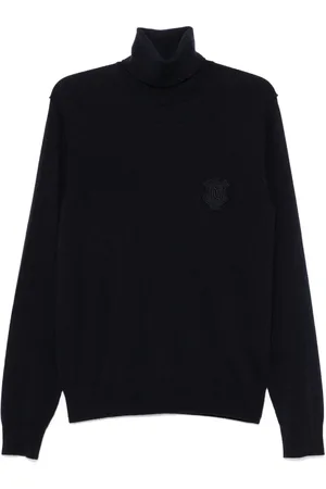 Dolce & Gabbana Homme, Pulls, Bleu, Taille: 2XL Pull Turtleneck Élégant
