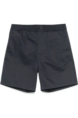 Ami Homme, Shorts, Bleu, Taille: L Shorts Bleu Marine à Taille Élastique