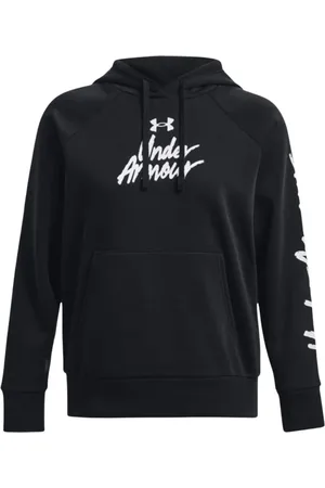 Under Armour Femme, Sweatshirts et sweats à capuche, Noir, Taille: 42 FR SweaT-shirt Athlétique qui évacue l
