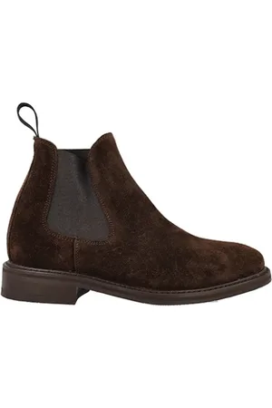 Berwick Femme, Chaussures, Brun, Taille: 36 EU Bottes Chelsea en daim marron