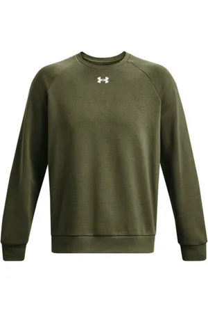 Under Armour Homme, Sweatshirts et sweats à capuche, Vert, Taille: L Sweat à capuche avec poche kangourou