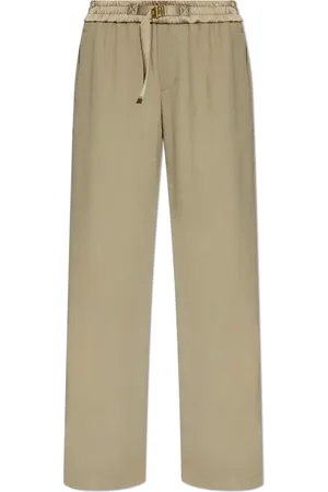 Ami Femme, Pantalons, Vert, Taille: 42 FR Pantalon avec Ceinture