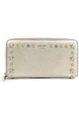 Jimmy Choo Femme, Pre-owned, Jaune, Taille: ONE Size Pre-owned Cuir petite-maroquinerie