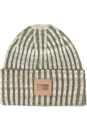 UGG Femme, Accessoires, Vert, Taille: ONE Size Chunky Space Dye Beanie Chapeau