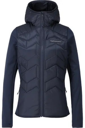 Peak Performance Femme, Vestes, Bleu, Taille: 40 FR Veste Matelassée Chevron