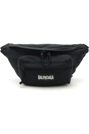 Balenciaga Unisex, Pre-owned, Noir, Taille: ONE Size Pre-owned Toile sacs-bandouliere