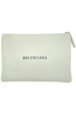 Balenciaga Femme, Pre-owned, Blanc, Taille: ONE Size Pre-owned Cuir sacs-balenciaga