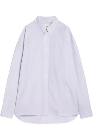 STUDIO NICHOLSON Homme, Chemises, Violet, Taille: L Chemise à manches longues