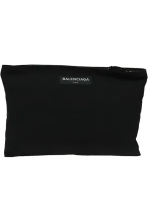 Balenciaga Femme, Pre-owned, Noir, Taille: ONE Size Pre-owned Toile pochettes-minaudieres