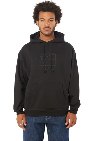 Rassvet Homme, Sweatshirts et sweats à capuche, Noir, Taille: M Sweat à Capuche Logo avec Poche