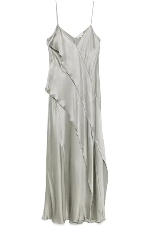 ANTONELLI Femme, Robes, Gris, Taille: 38 FR Haut à Manches Longues Louisiana