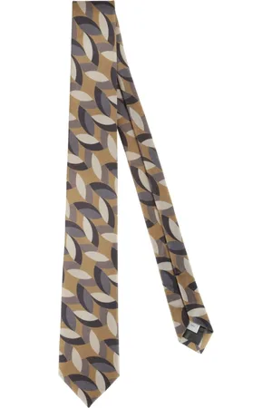 Errico Formicola Homme, Accessoires, Multicolore, Taille: ONE Size Cravate en soie à motif
