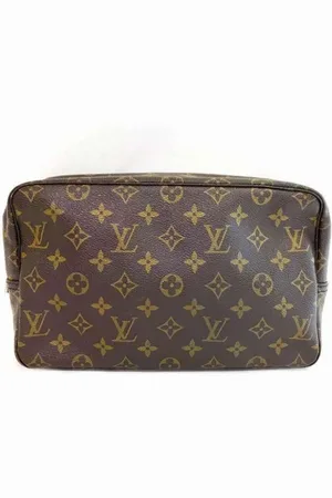 LOUIS VUITTON Femme, Pre-owned, Brun, Taille: ONE Size Pre-owned Toile pochettes-minaudieres