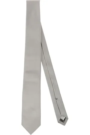 Errico Formicola Homme, Accessoires, Gris, Taille: ONE Size Cravate Classique Sur Mesure Faite Main