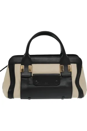 Chloé Femme, Pre-owned, Noir, Taille: ONE Size Pre-owned Cuir sacs-main