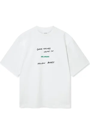 Axel Arigato Homme, Tops, Blanc, Taille: M Bonne Chose T-Shirt