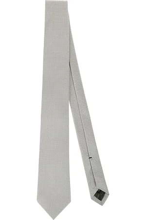 Errico Formicola Homme, Accessoires, Gris, Taille: ONE Size Cravate Sur Mesure Cousue Main