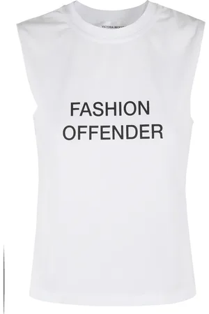 Victoria Beckham Femme, Tops, Blanc, Taille: 38 FR Débardeur élégant pour Femmes